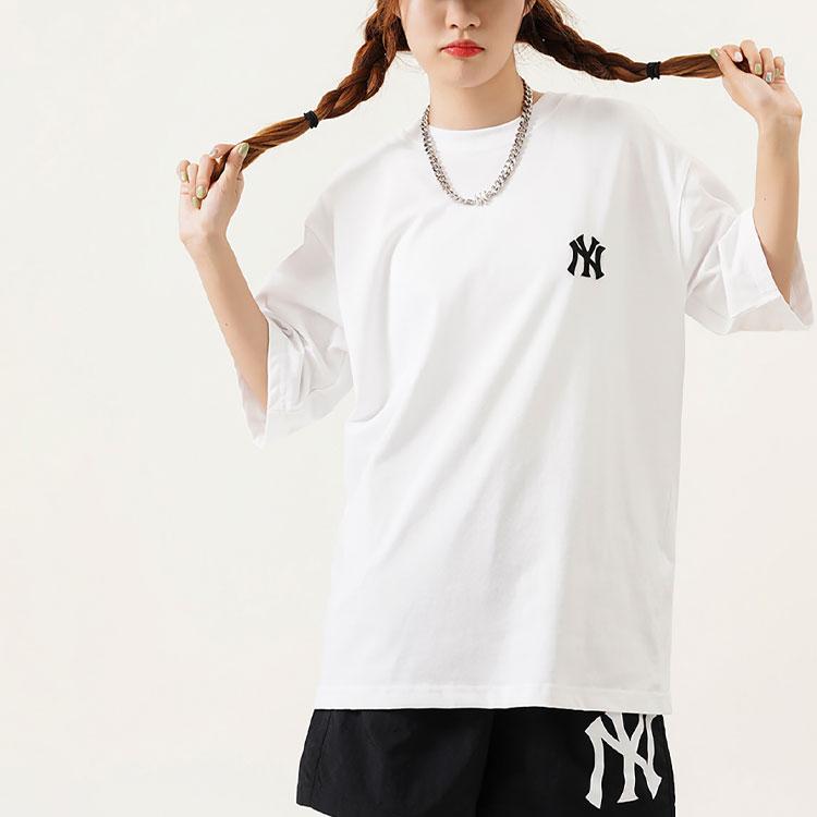 New MLB New York Yankees T Shirts Unisex White 3ATS33023-50WHS