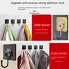 Acrylic Towel Coat Hooks Wall Mounted Key Bag Hooks Fashion Wall Hook