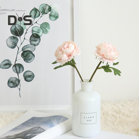Clear Texture False Tea Rose No Watering Realistic Bridal Bouquet Faux Rose Flower