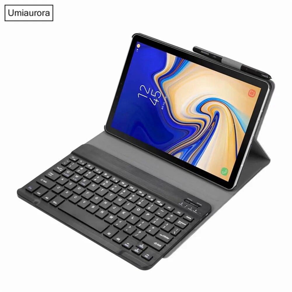 Tastaturhülle für Samsung Galaxy Tab A7 10.4 A 8.0 10.1 2019 SM-T295 S7 FE Plus 5G 12.4 T735 T975 Tablet Magnetische Tastaturabdeckung
