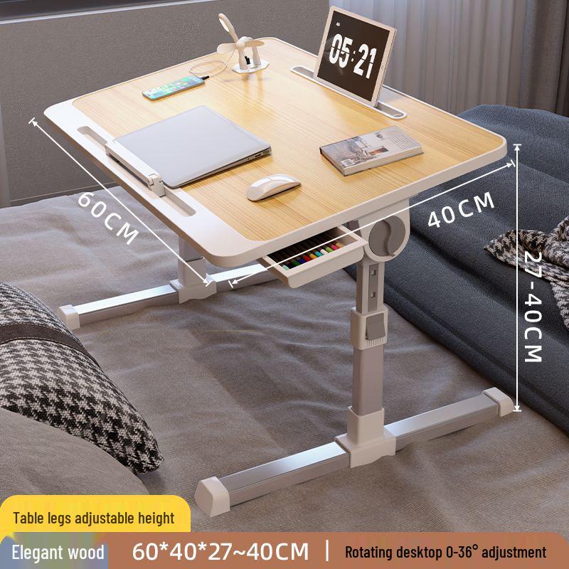 Adjustable Bedside and Bay Window Desk for Students and Kids