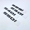Glossy Black Letter 520i 523i 525i 528i 530i 535i 540i Emblem For BMW 5 Series E60 E61 F10 F11 G30 Car Trunk Logo Sticker PS9