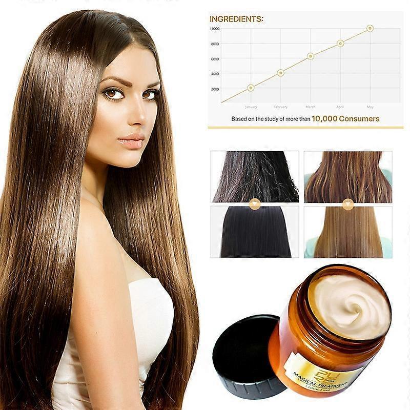 PURC Magical Keratin Repair Hair Mask 1-3 Pcs, Nourishes & Repairs Damaged Hair, Deep Conditioning for Dry Frizz