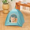 Cat Tent Indoor Outdoor Pet Tent House Portable Cat Cave Bed with Handle for Kittens Puppies Small Animals