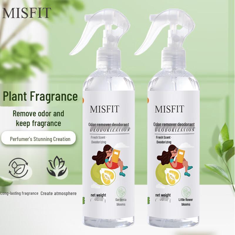 MISFIT Освежитель-нейтрализатор запаха 400 мл Упаковка из 2 шт.