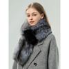 Vollpelz Beidseitig Quadratisch Fuchsfell Mode Schal Damen Koreanische Version Verdickt Warm Flauschig Nackenschutz Vielseitig