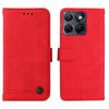 Wallet Case for Edge 70 Fusion+ 5G - Leather/PU, Red, With Lanyard