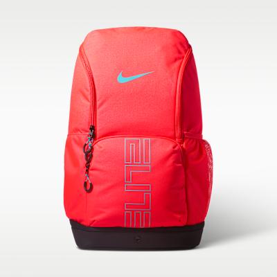 Unisex Backpack Nike Varsity Elite Fabric Backpack Backpacks Unisex Laser Red & Black