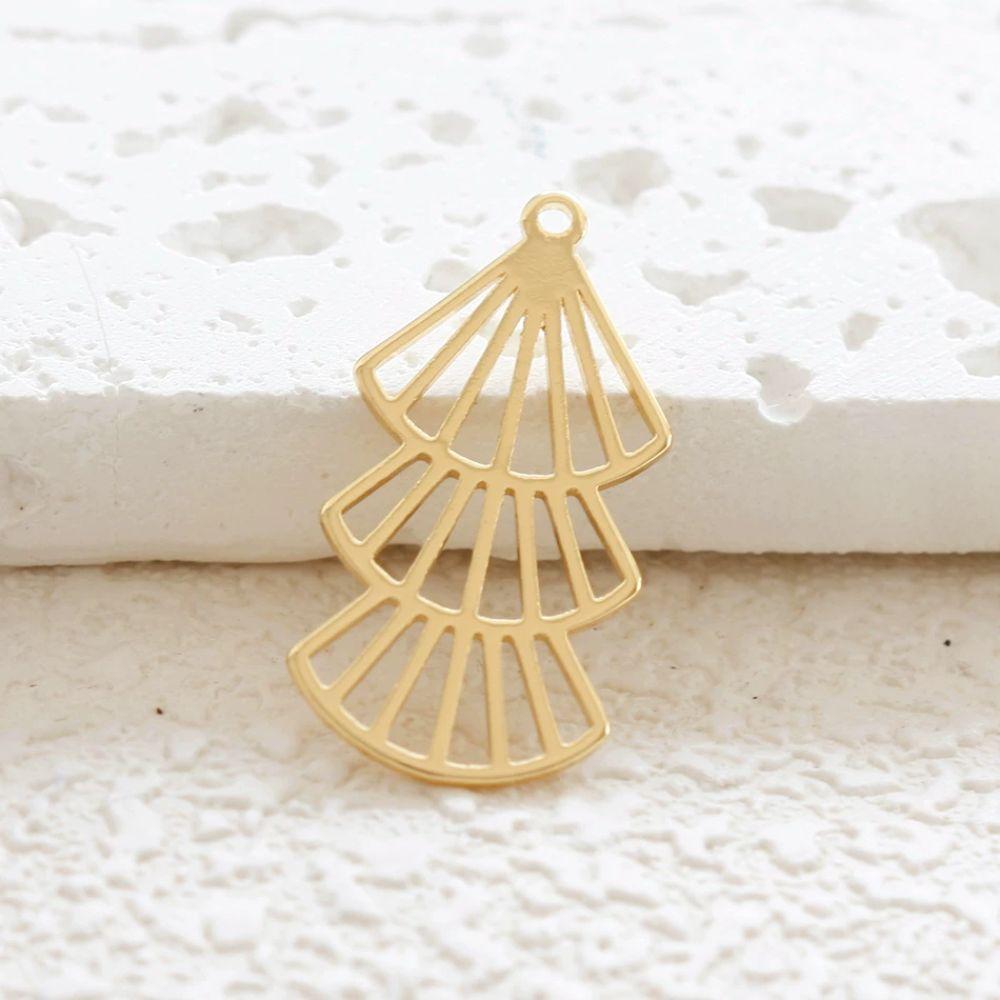 Top Loop DIY Jewelry Charms Geometric Shape Hanging Connector DIY Jewelry Kit Bracelet Making