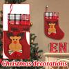 Christmas Socks Small Linen Snowman Candy Gift Bag Christmas Decoration Christmas Socks