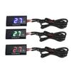 Motorcycle Digital Thermometer Universal Motorcycle DC12V LCD Screen Slim Water Temperature Gauge With 16mm Tee for Motorbike
