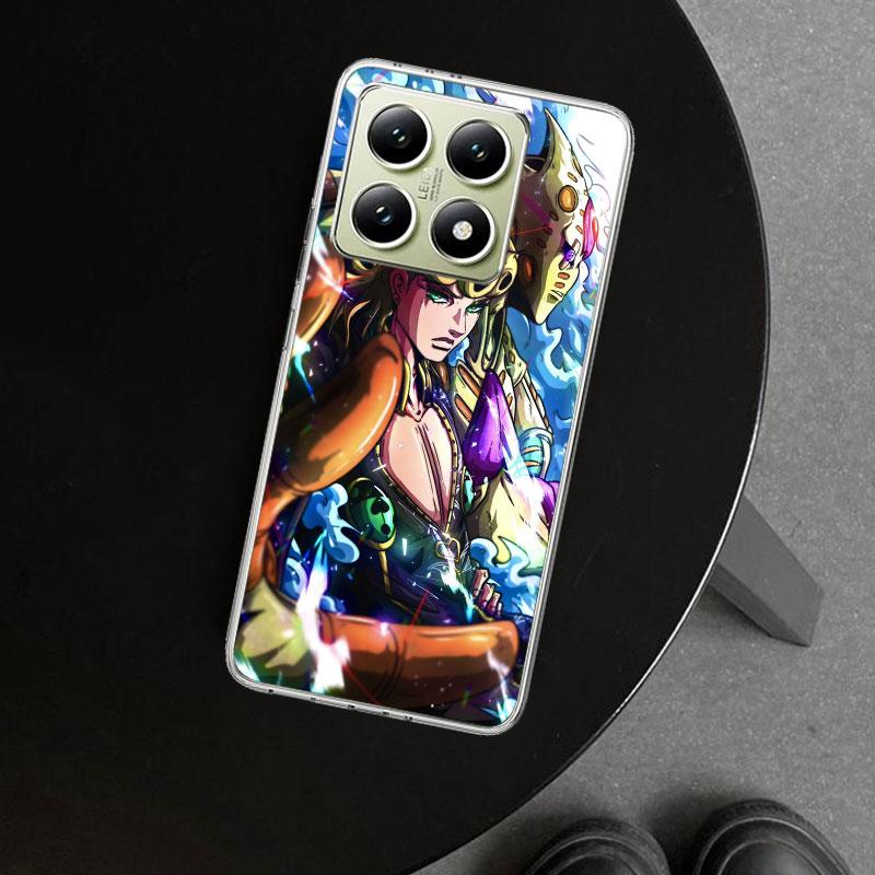 JoJo Adventure Giorno Giovanna Phone Case Cover for Xiaomi Redmi Note 15 14 13 12 11 Pro Plus 14S 12S 11S 11T 11E 10S 10 Customi