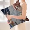 Cuscino Fantasy Anime F-Fairy T-Tail Cuscino Anime Copricuscino per Divano Letto Cuscino da Testa Copricuscino 45x45 Cm Moda