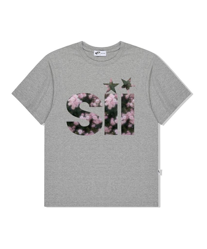 PAGESIISII Eye Point Print Oversized Short Sleeve T-Shirt [18 Colors] (B Type)