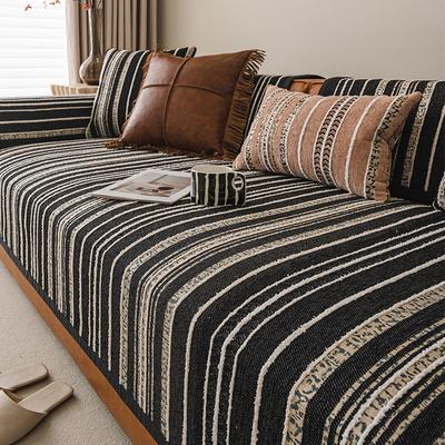 New Sofa Cushion Four-Season Universal Non-Slip Seat Cushion Light Luxury Cream Style High-End Sofa Cover Cloth Towel