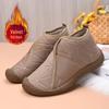 Women's 2025 Winter Snow Boots: Velvet-Lined, Thick, Warm, Casual, Flat, Short Cotton Boots.