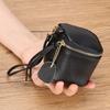 Vintage Leather Cosmetic Bag, Lipstick Change, Storage Bag,Portable Travel Storage Bucket,Personality Mini Round Coin Purse 2026