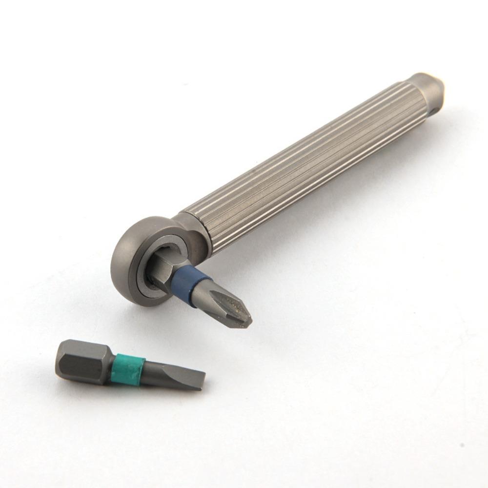 Mini Modularity Screwdriver Magnetic Screwdriver Set Durable Ratchet Wheel Screwdriver  Repair