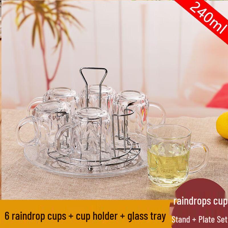 Zhuopu Heat-Resistant Glass Teacup Set