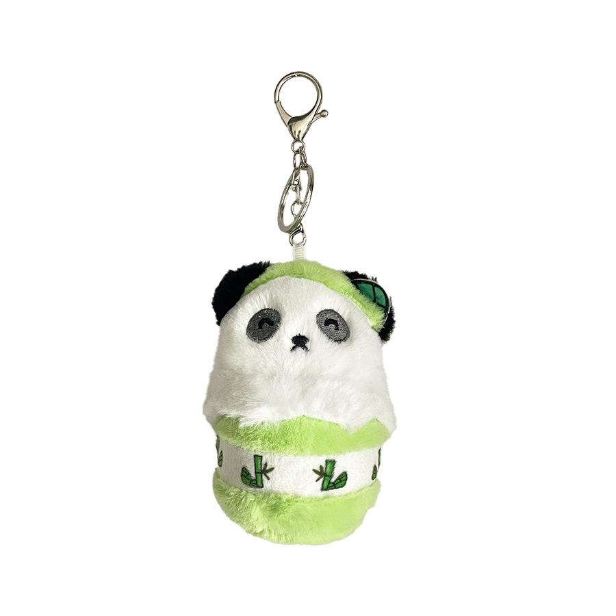 

Бутик Плюшевый Конус Кукла Гигантская Панда Подвеска Брелок Кукла Игрушка-Автомат Кукла Украшение для Подвешивания на Сумку Плюшевая Игрушка about 11cm high