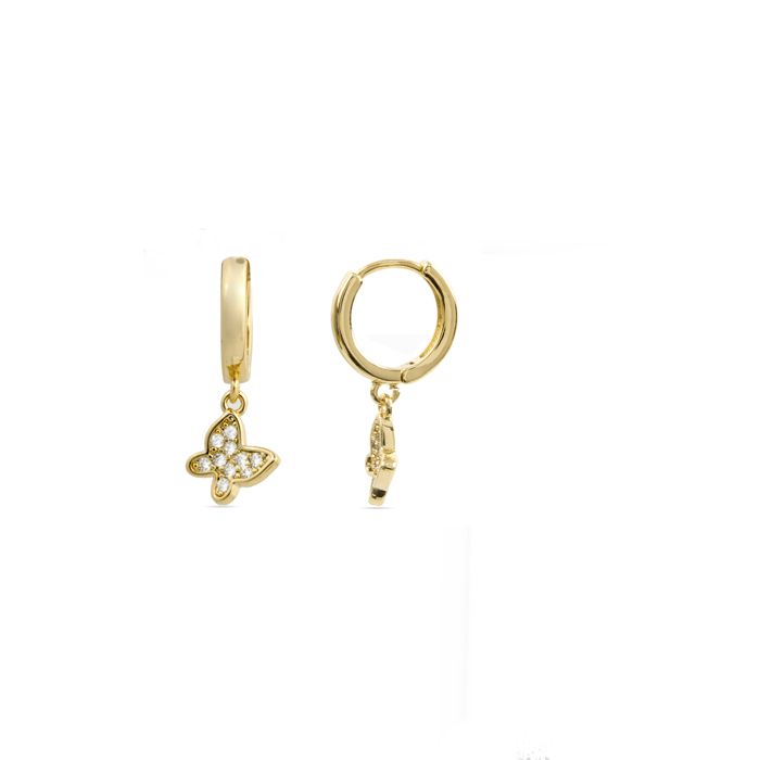 Boucles d'oreilles Luxenter Kaduro et plaqué or 18k