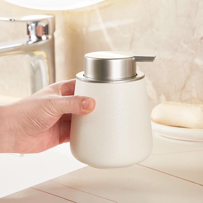 OIMG Frosted Ceramic Foam Pump Bottle