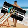 Newcastle United Print Beach Towel, Large Soft Quick Dry Towel for Beach Camping Swimming