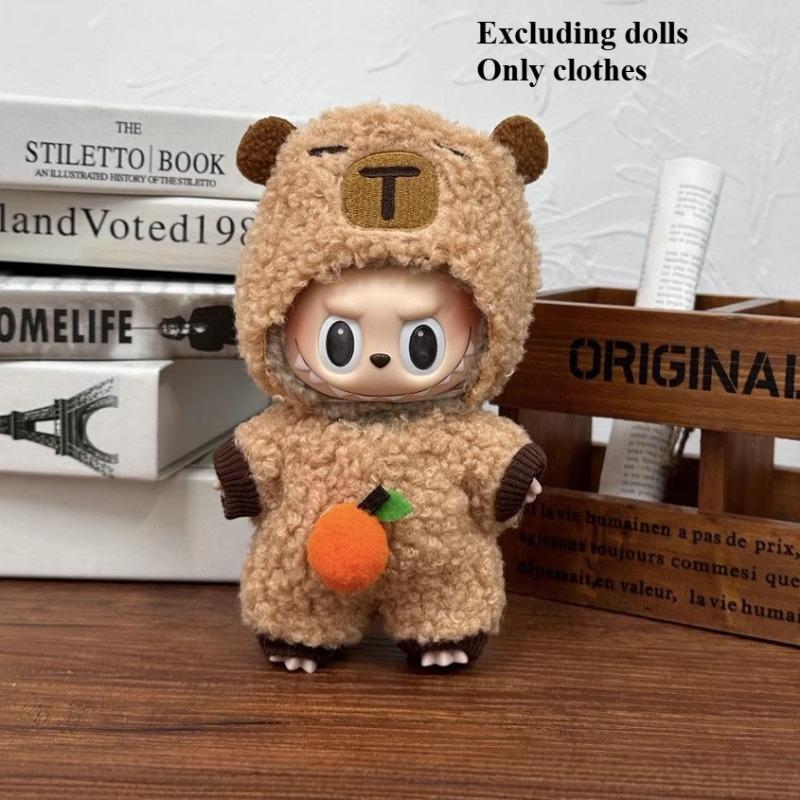 Suit for 17cm Doll Clothes, Labubu Doll Clothes, Costumes for Labubu Dolls, Labubu Outfit,  Excluding Dolls