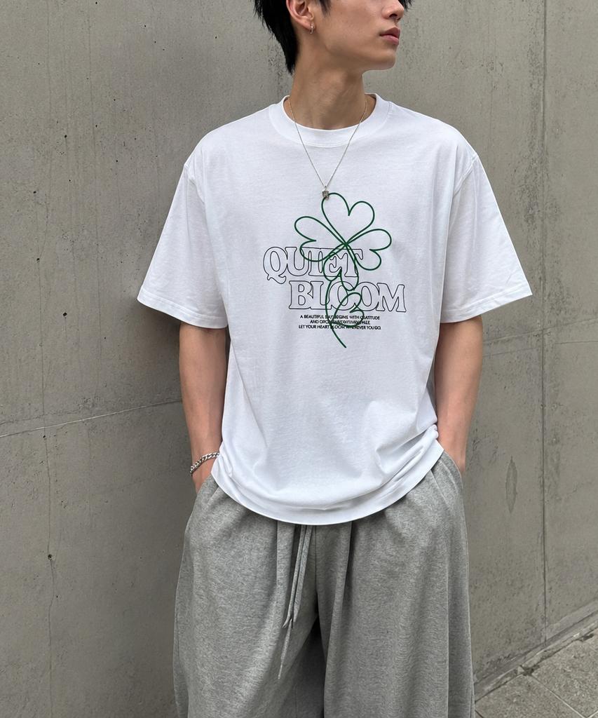 DOTON Quiet Bloom T-Shirts (White)