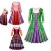 Beliebtes Halloween Kinderkleid Langarm Prinzessinnenkleid Abendkleid Langer Mädchenrock Fabrik