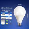 Zhuyuan 24W E27 LED Energy-Saving Light Bulb CN Plug (adapter Included)