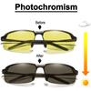 Photochromic Pilot Sunglasses UV400 Protection Sunglasses  Glasses