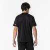 Mizuno Table Tennis Game Short JTTA M Shirt, Sleeve, U-Neck, Unisex, Moisture-Wicking, Quick-Drying, Certified, 82JAA110, Black/White,