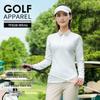 PGM Women's Autumn/Winter Golf Apparel: Long-Sleeve Polo Shirt & Pants Set
