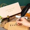 Retro Quill Pen Feather Dip Pen Calligraphy Gift for Beginner Gothic Calligraphy