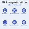 MINI Magnetic Lab Stirrer with Stir Bar 3L Magnetic Mixer Speed Adjustable 300-3000RPM for Laboratory Classroom