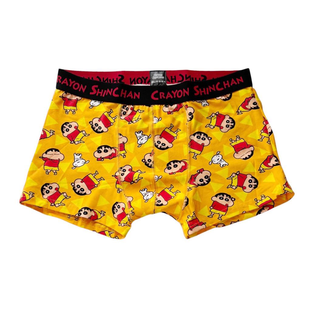 Small Planet Crayon Boxer Triangle XL Shin-chan Men's Briefs, Pattern,