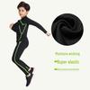 Boys' Quick-Dry Running Tights & Fitness Base Layer Set for Autumn/Winter