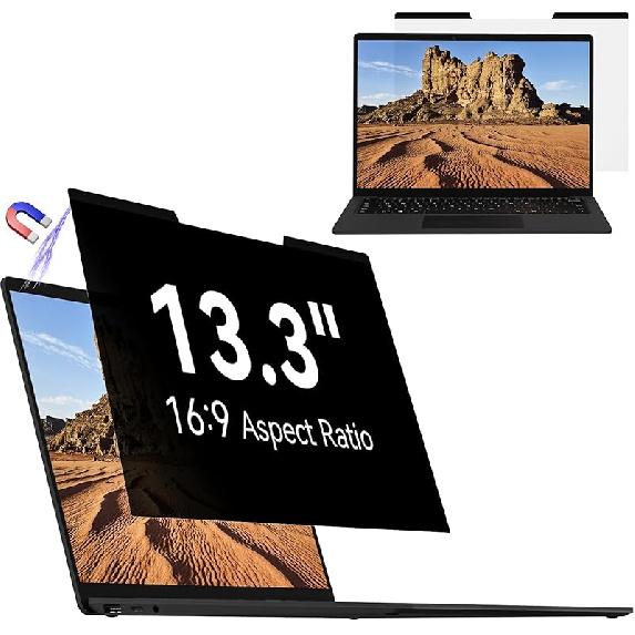 

Mamol Магнитный экран конфиденциальности для 13-дюймового Surface Pro 9/8/X, Съемный Антибликовый Фильтр Синего Света, Антишпионский Защитный Экран для Microsoft Surface 13.3 16:9 Aspect