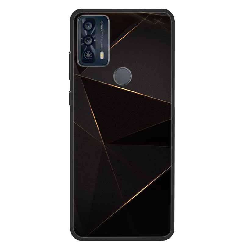 For TCL 20Y 20E Case Luxury Soft Silicone TPU Back Cover For TCL 20Y 20B Phone Cases TCL20Y 20 Y TCL20E Cute 6125F Funda Cartoon