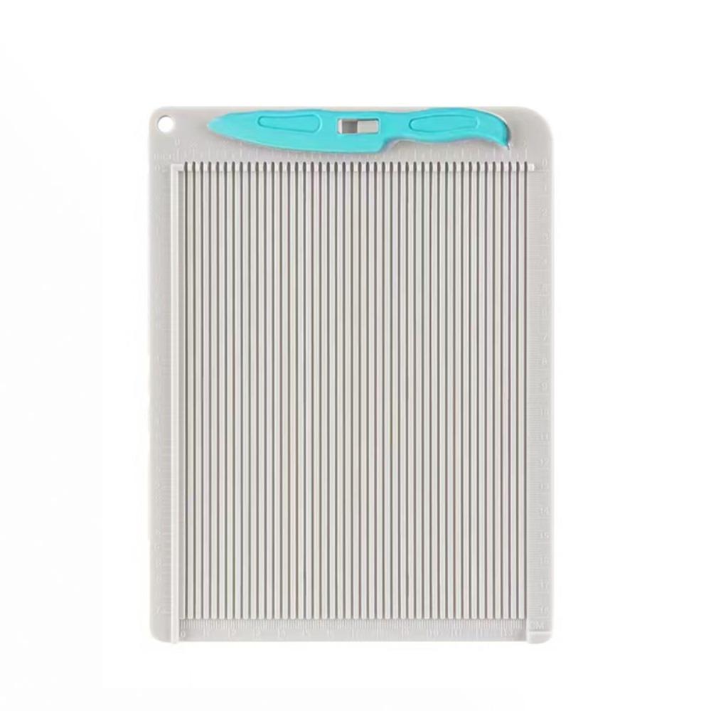 

Rectangular Envelope Maker Board with Paper Cutter Card Making Scoring Board Paper Folding синій