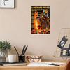 Vintage Firefighter Prayer Metal Poster Wall Art for Bar Garage Gift