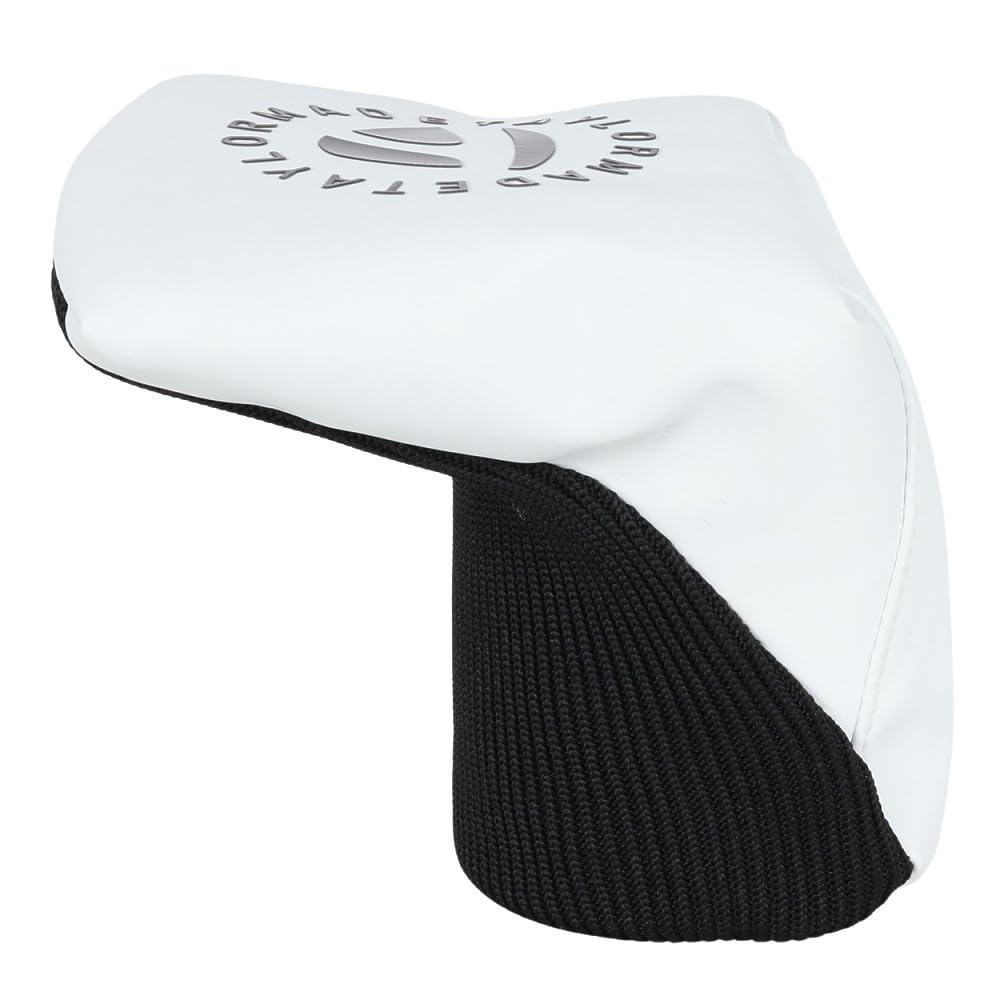 TaylorMade Circle Logo Putter Cover, Mallet, White, Unisex, 2015 Spring/Summer