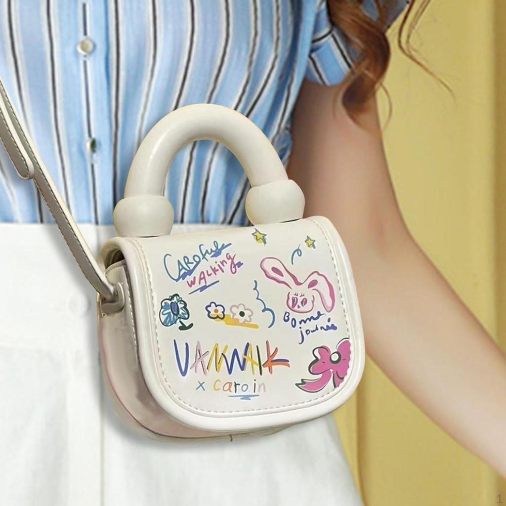 Trendy Women's Crossbody Bag with Adjustable Chain Strap