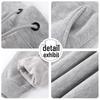 Unisex Fleece-Lined Cuffed Mid-Waist Casual Sweatpants