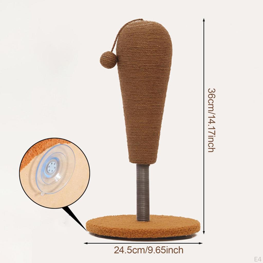 Katzenkratzbaum Kratzbaum für Bewegung Kratztraining Dekoration Bequemes Spielen Haustier