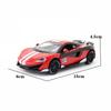 Alloy Mclaren 600lt Model Car With Light Sound And Inertia Control For Collectors