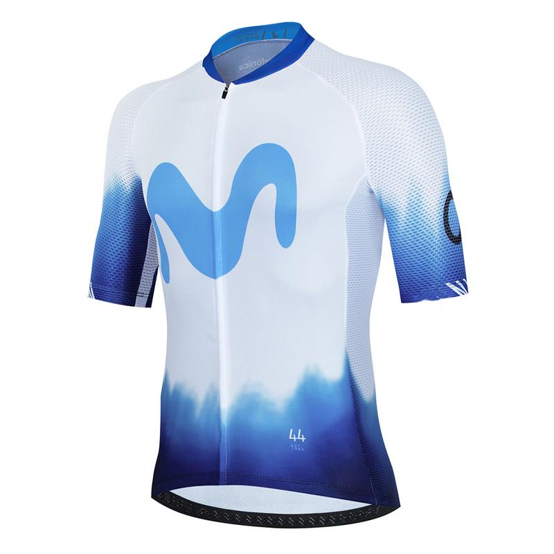 Movistar 2026 Letní prodyšný cyklistický obleček Set Oblečení MTB Kolo Brazílie Uniforma Dres Oblečení na cyklistiku Pánské cyklistické sportovní oblečení Oblek Muž
