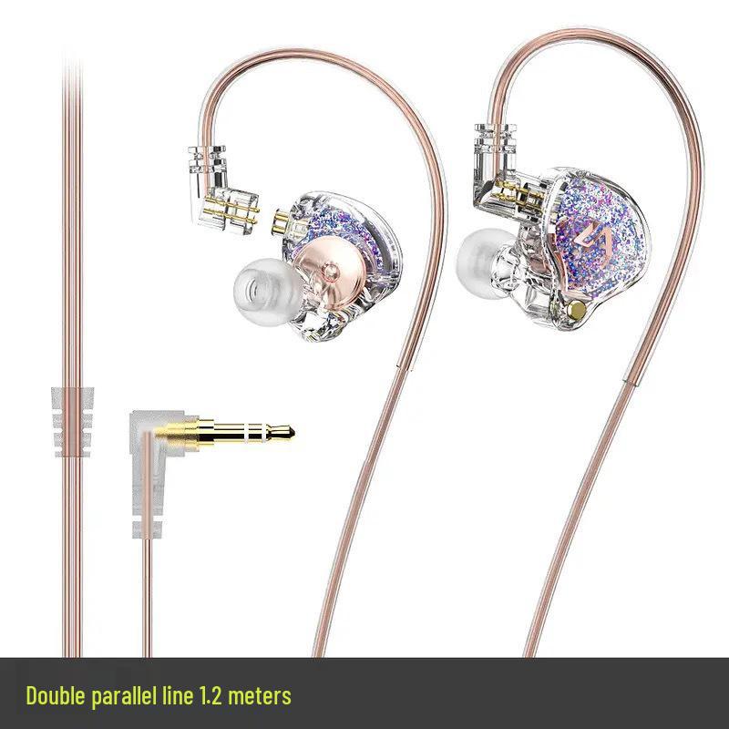 In-Ear Wired Hi-Fi Ear-Hook Headphones for Mobile, Singers, Gaming, Streaming, Studio Monitors, Sound Cards, In-Ear Monitors