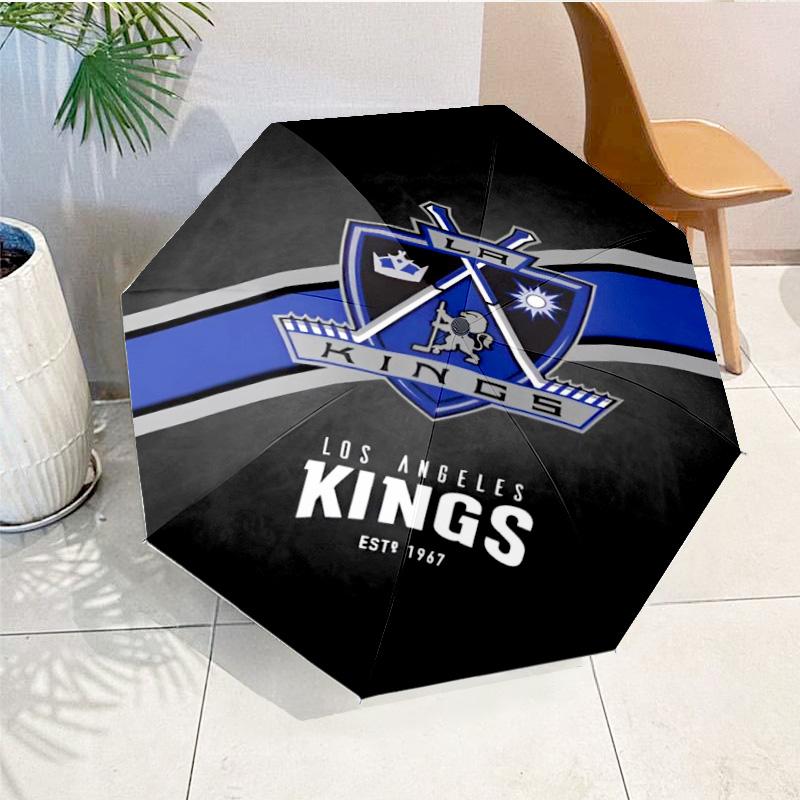 Los Angeles ice hockey  Umbrella 8-Frame for Travel, Camping, Casual Lightweight Portable Umbrella, Essential for Every Family Holidays Gift
